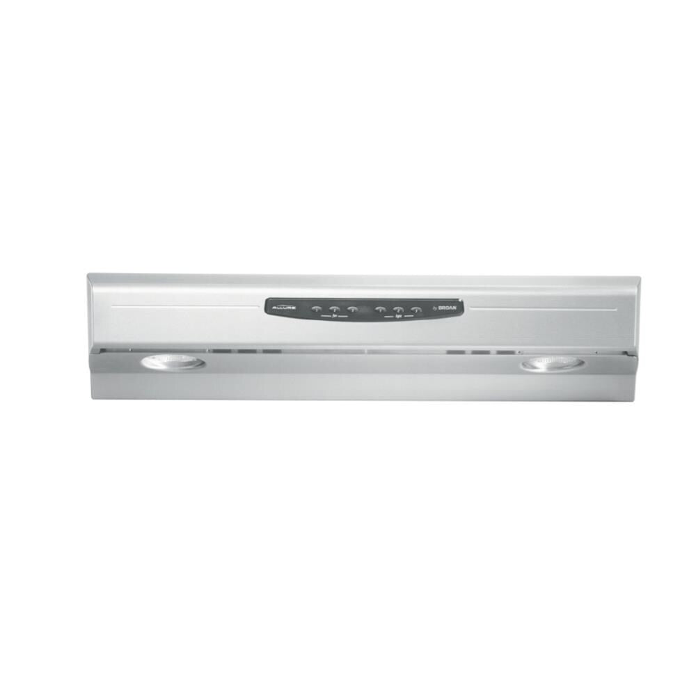 Broan 30-in Convertible Stainless Steel Under Cabinet Range Hoods Undercabinet Mount