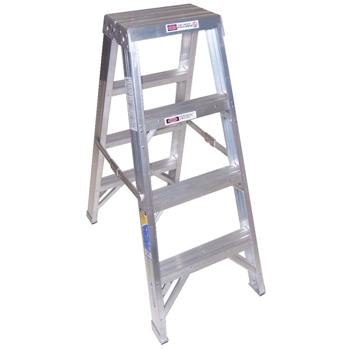 Werner T400 4-ft Aluminum Type 1AA-375-lb Load Capacity Twin Step Ladder T404