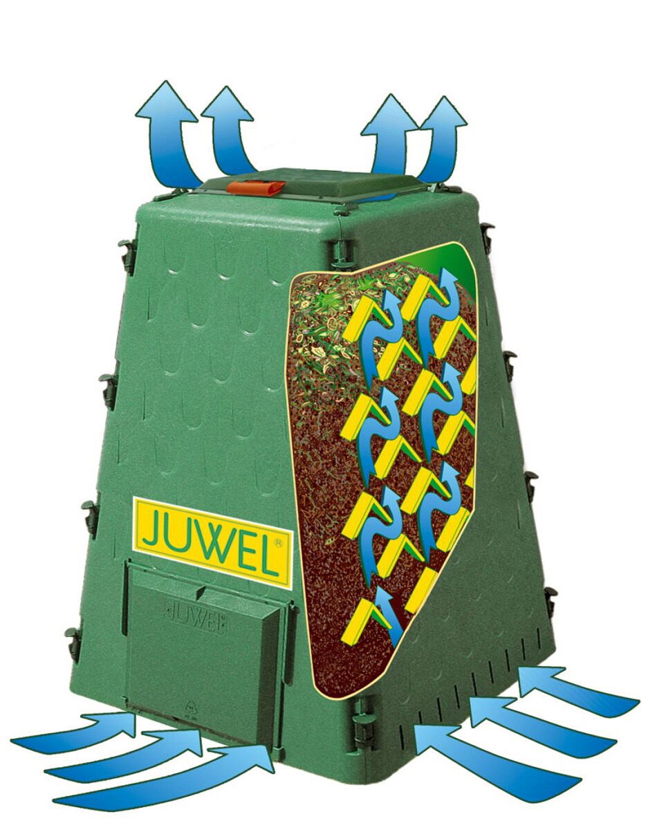 Exaco 110 Plastic Stationary Bin Composter AQ 110