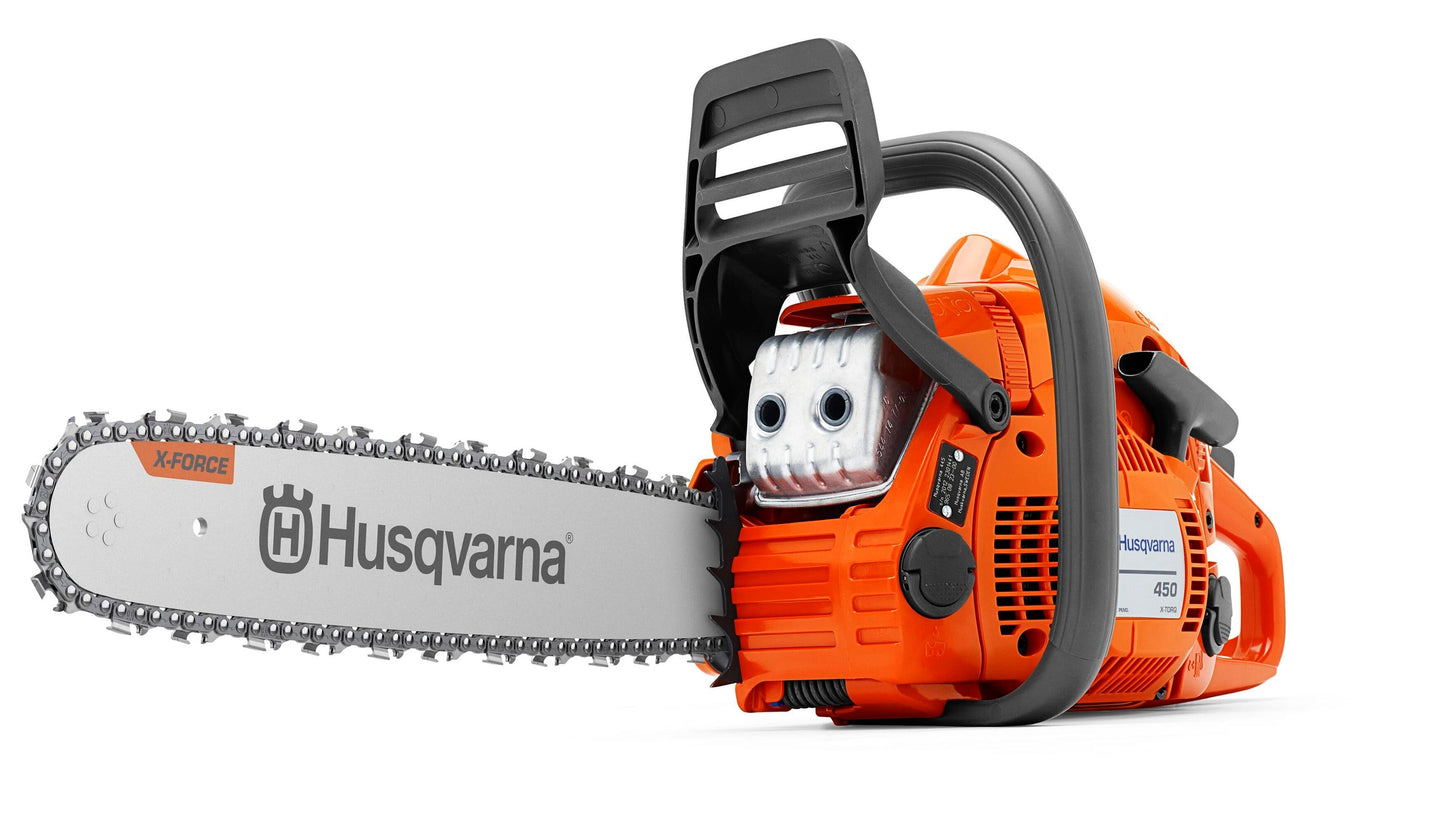 Husqvarna 450 Rancher 50.2-cc 2-cycle 20-in Gas Chainsaw 970515640