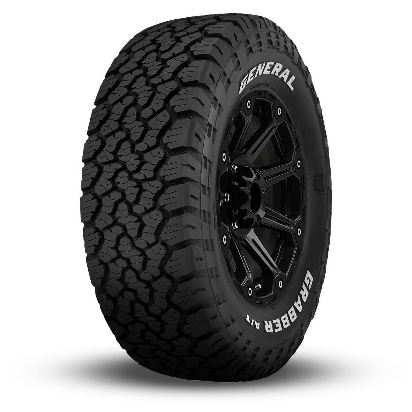 1 General Grabber A/TX WL 265/70R17 115T All Terrain 640AB 60K Mi Warranty 3PMSF 4507630000 / 265/70/17 / 2657017