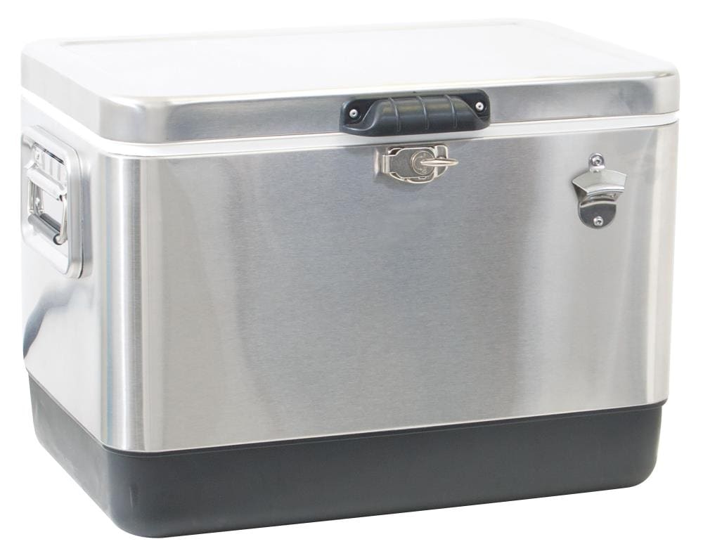 RIO Brands Stainless Steel 54-Quart Chest Cooler TC54SS-1