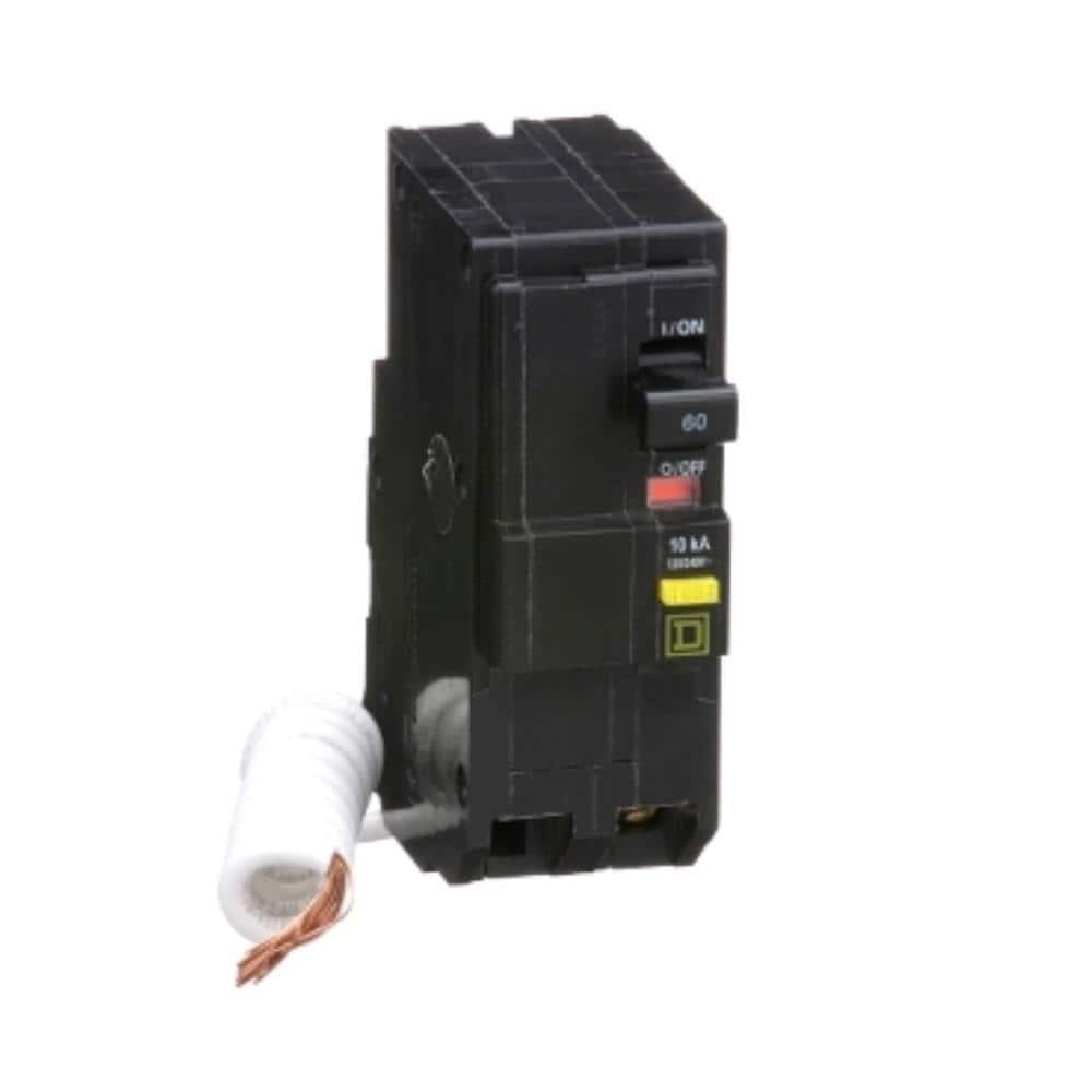 Square D QO 60-amp 2-Pole GFCI Circuit Breaker QO260GFICP