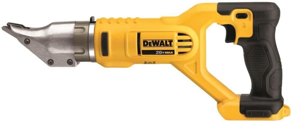 DEWALT 20V MAX Metal Shear, Swivel Head, 18GA, Tool Only (DCS491B)