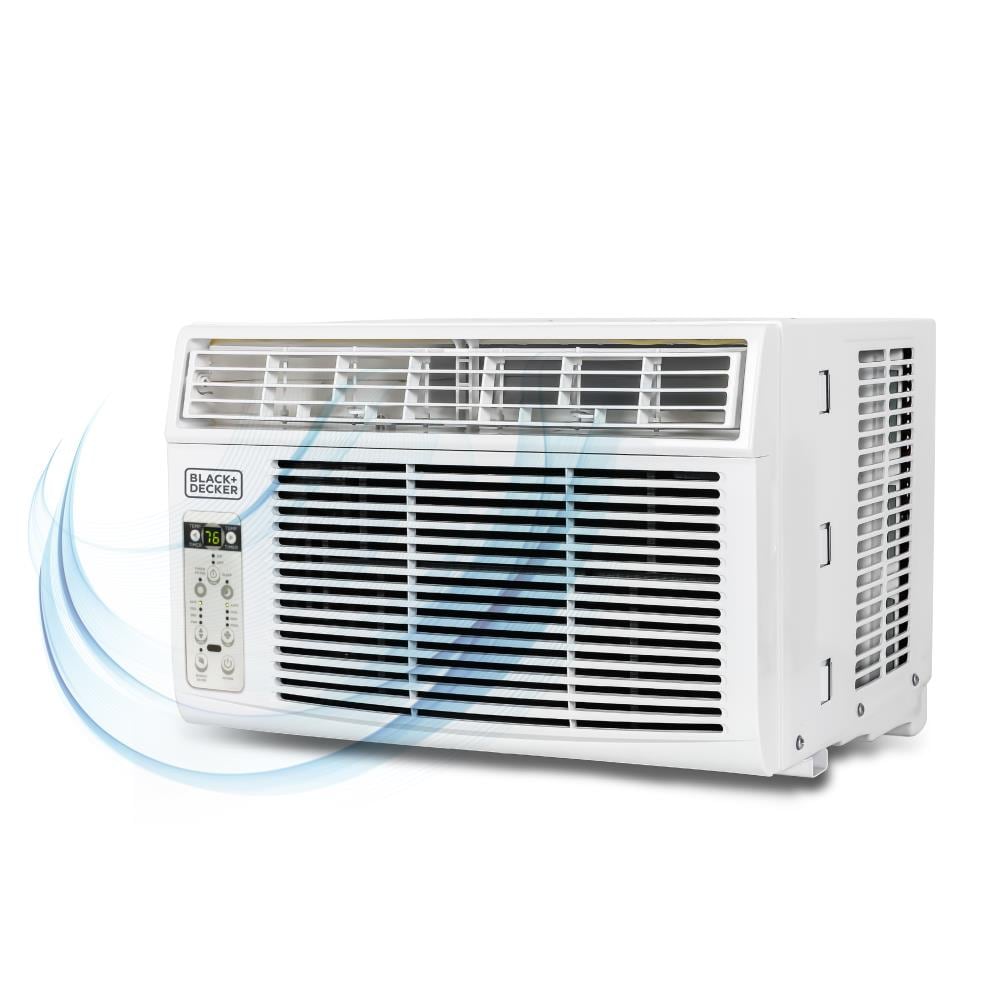 BLACK+DECKER 250-sq ft Window Air Conditioner with Remote (115-Volt; 6000-BTU) ENERGY STAR BD06WT6