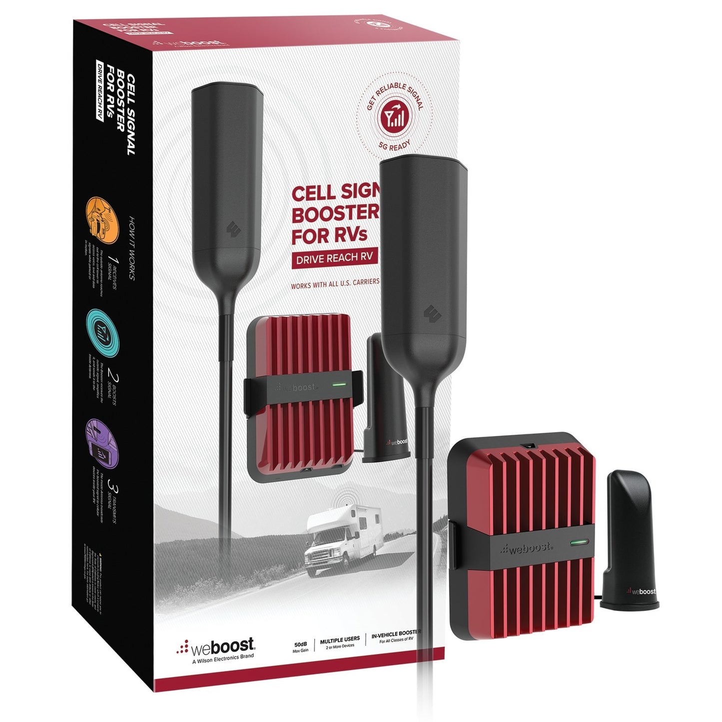 weBoost Cellular Cell Phone Signal Booster WB470354