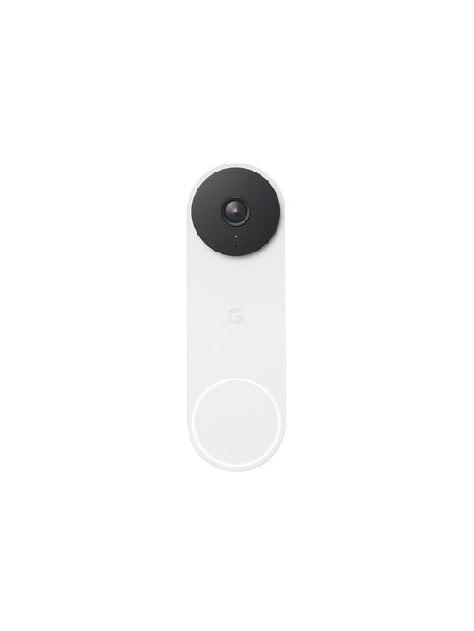 Google Nest Video Doorbell Wired (2nd Gen) - Snow GA02767-US