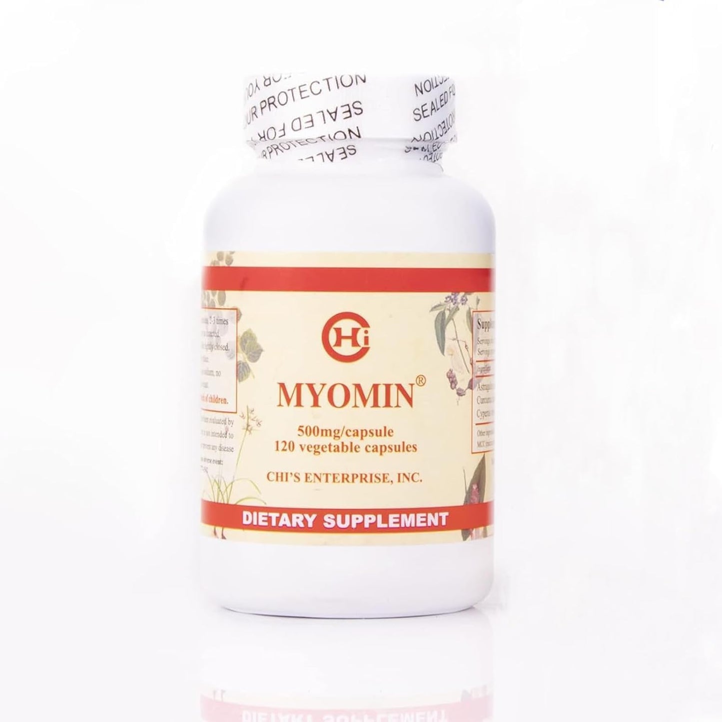 Chi's Enterprise 120 Piece 500mg Capsules