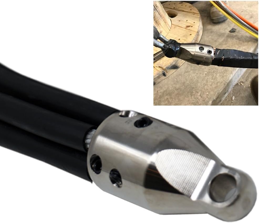 Rack-A-Tiers Penguin Puller Sr. Wire Pulling Attachment, Electrical Cable Pulling Tool, Wire Pulling Head for Electricians (69700)