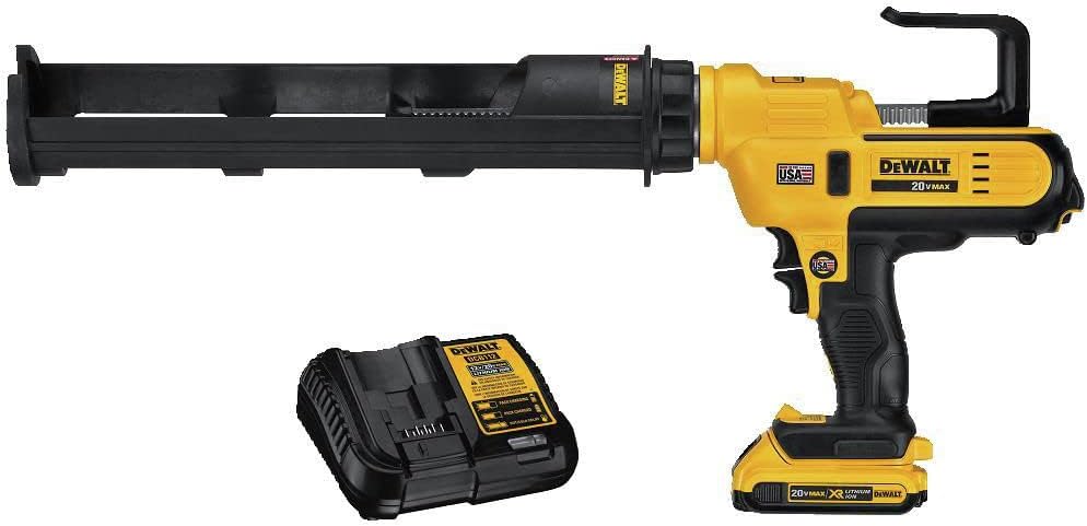 DEWALT 20V MAX* Caulking Gun\/Adhesive Gun, 29-oz (DCE570D1)