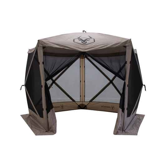 Gazelle 9.58-ft x 8.83-ft GG501DS Desert Sand with Soft Top Roof (Screen Included)