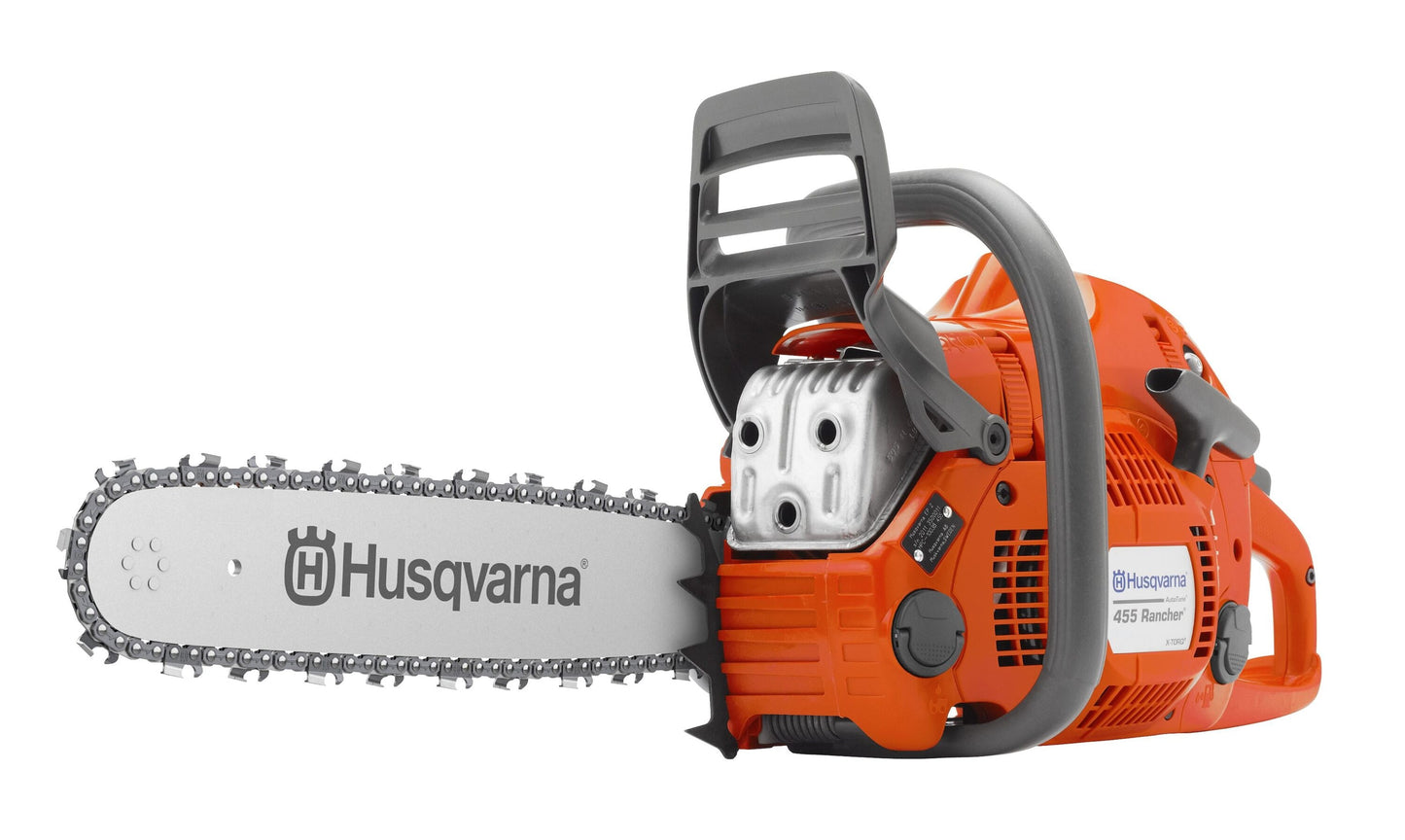 Husqvarna 455 Rancher 55.5-cc 2-cycle 20-in Gas Chainsaw 970515720