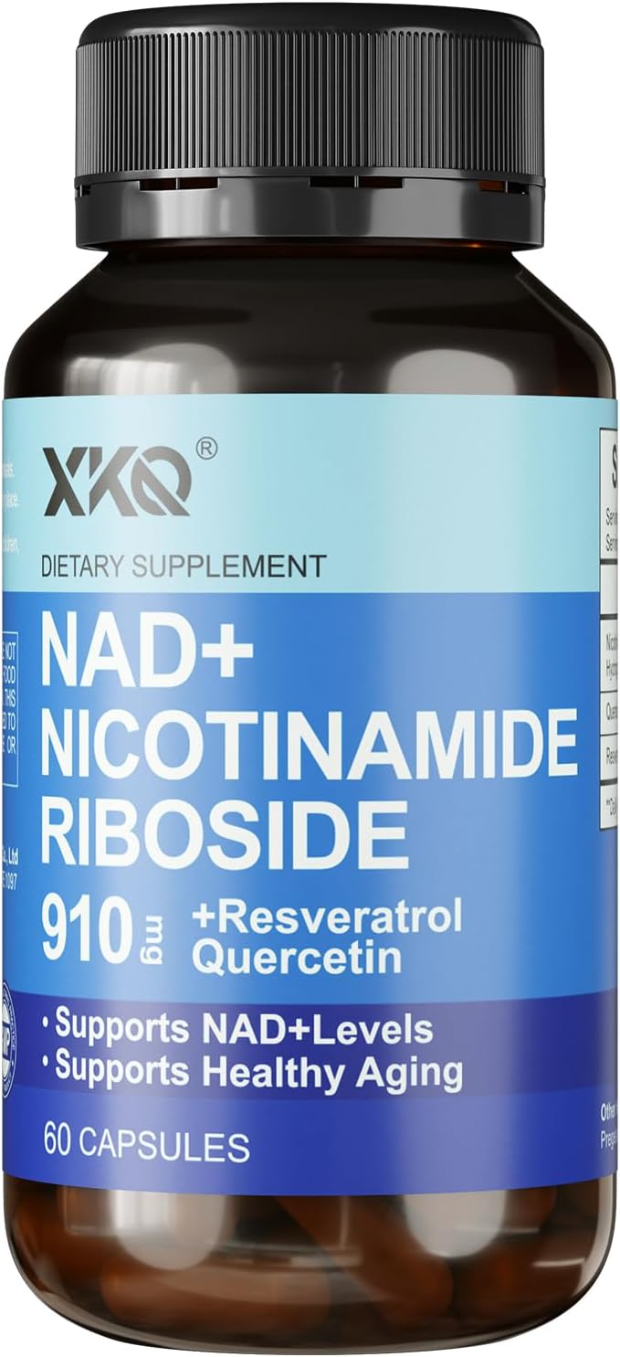 XKQ NAD+ Nicotinamide Riboside Supplement - Support NAD+ Levels & Healthy Aging