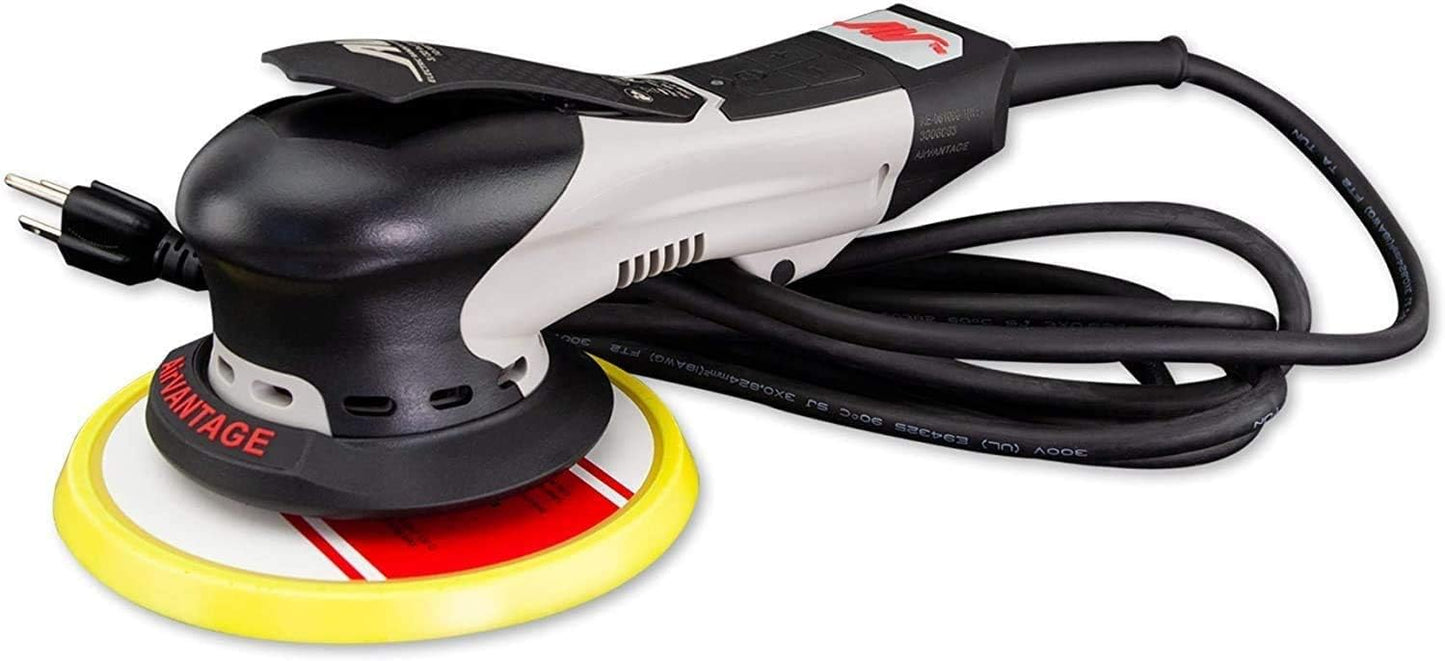 AirVANTAGE 5" Palm-Style, 2nd Generation Advanced Electric Sander Non-Vacuum with Low-Profile Pad (3\/16- Hook & Loop)