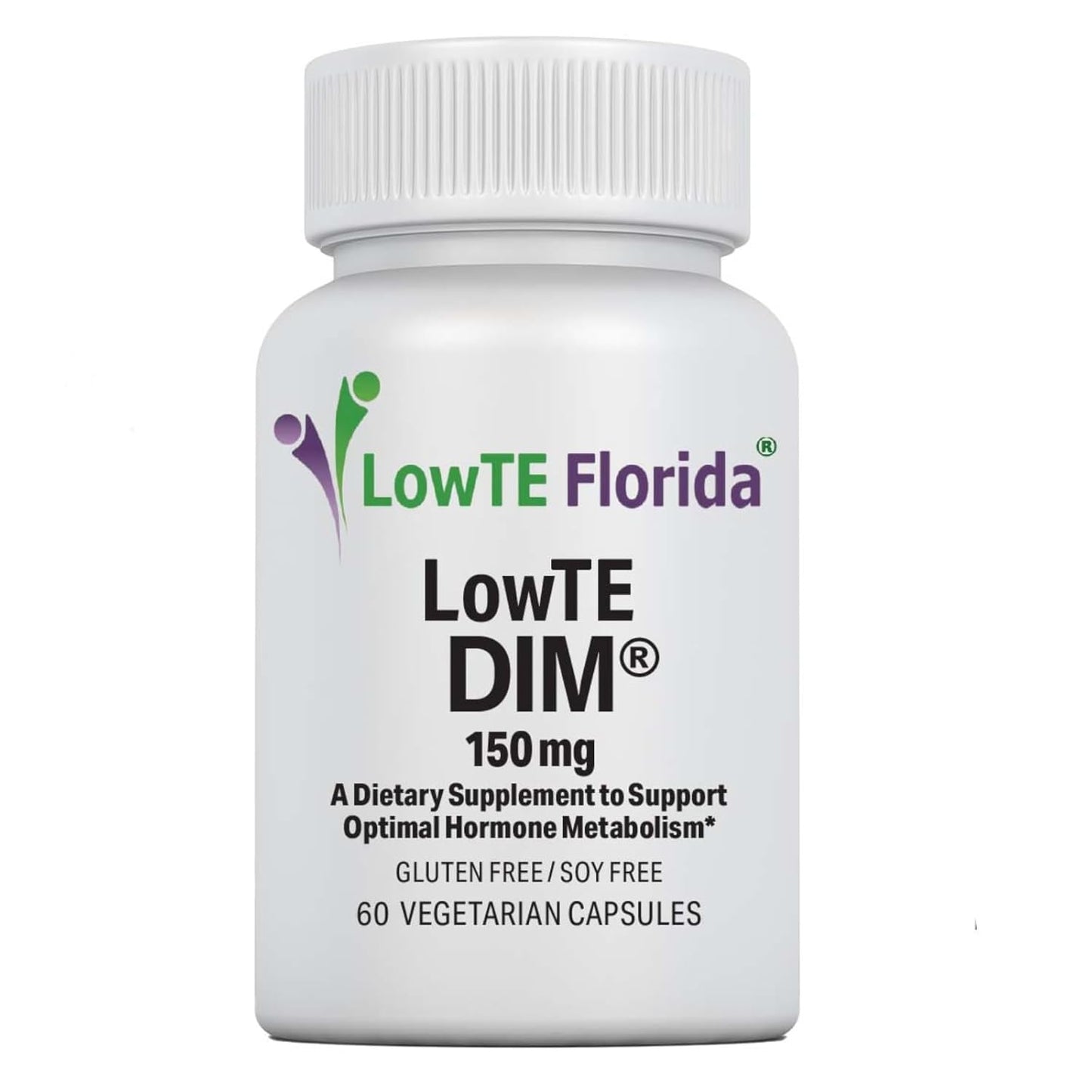 LowTE Florida DIM (150 mg) – Estrogen Balance & Hormone Support Supplement for Women Ages 60+ | Detox Cleanse | Anti-Inflammatory | Non-GMO | Gluten-Free | Soy-Free