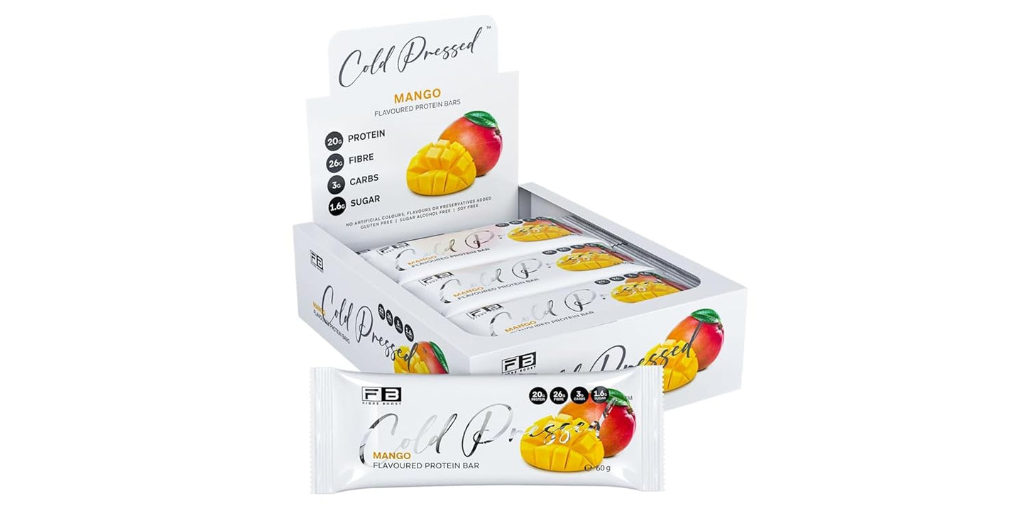 Fibre Boost Cold Pressed Mango flavoured Protein Bar