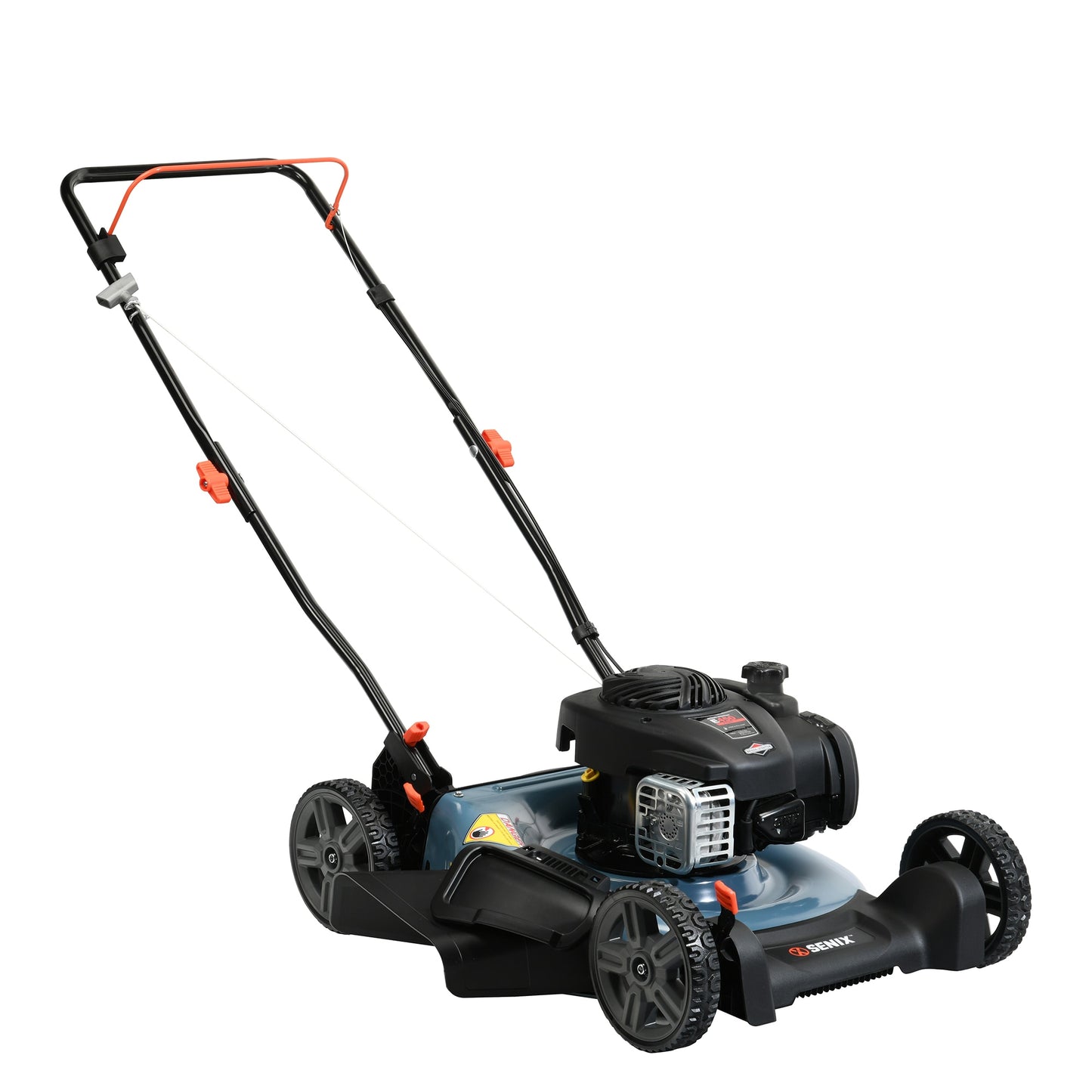 SENIX 21-in Gas Push Lawn Mower with 125-cc Briggs and Stratton Engine LSPG-M3