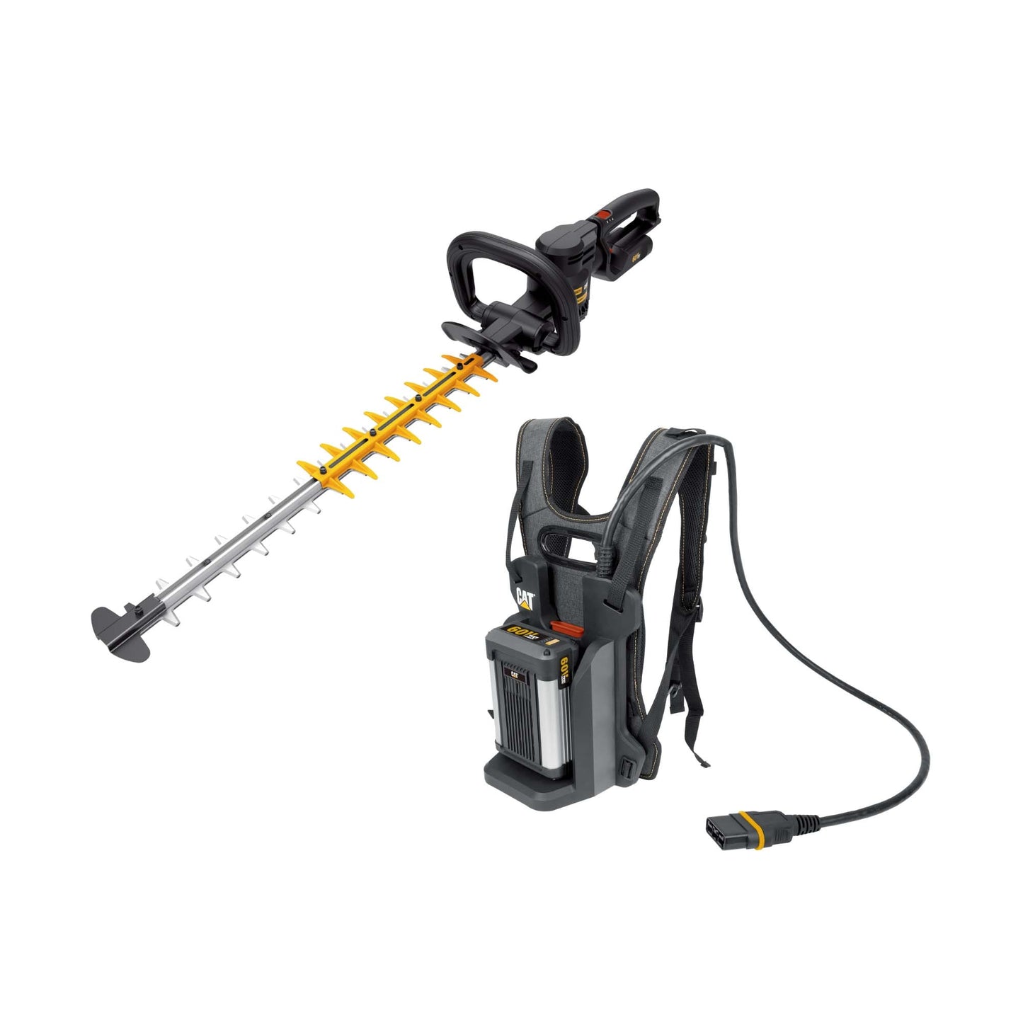 CAT 60-volt Max 25-in Hedge Trimmer 2 Ah (Battery and Charger Included) DG620