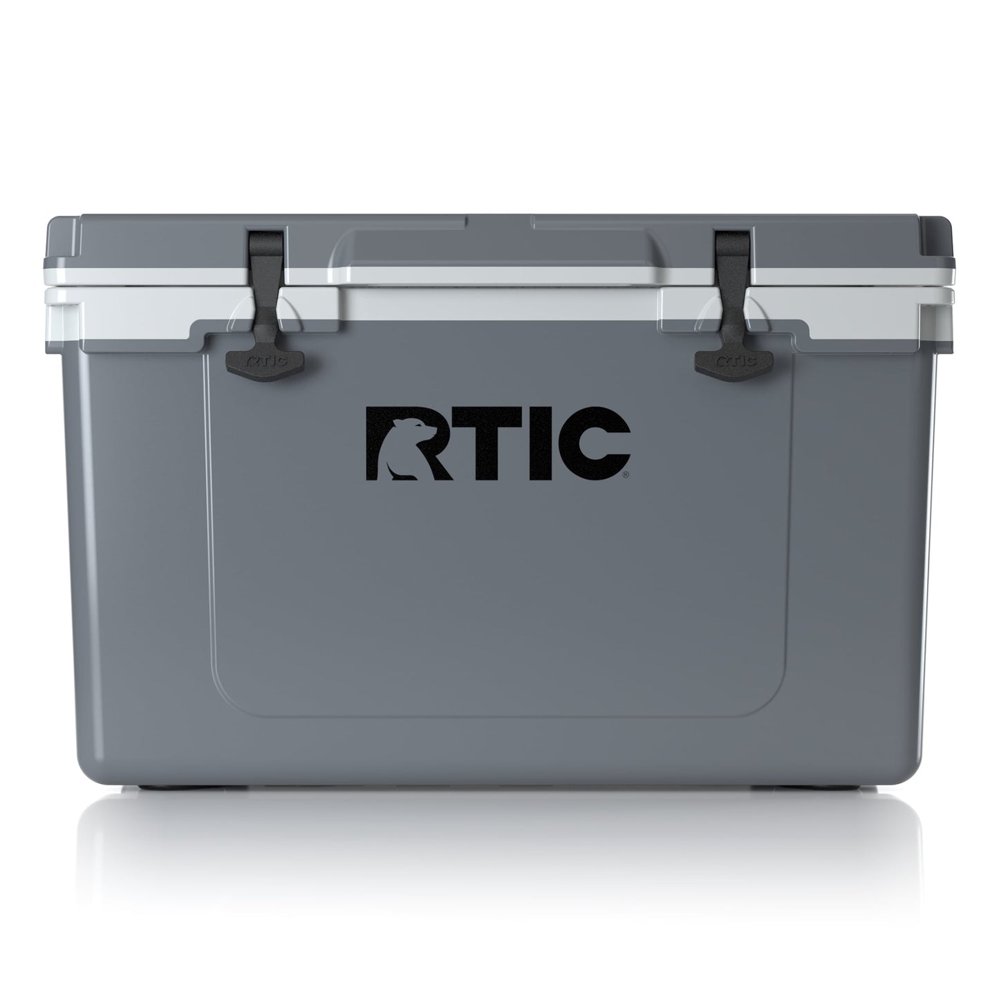 RTIC Outdoors Ultra-Light Cooler Dark Grey / Cool Grey 52-Quart Insulated Chest Cooler 13046