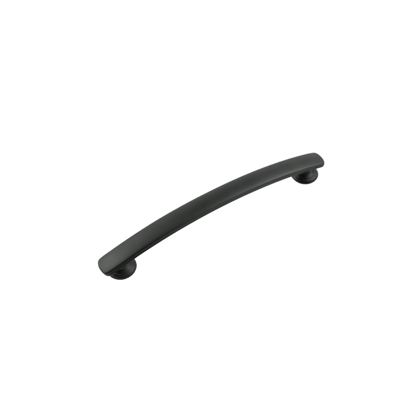 Hickory Hardware American Diner 6-5/16-in (160Mm) Center to Center Matte Black Arch Handle Drawer Pulls (10-Pack) P2156-MB-10B