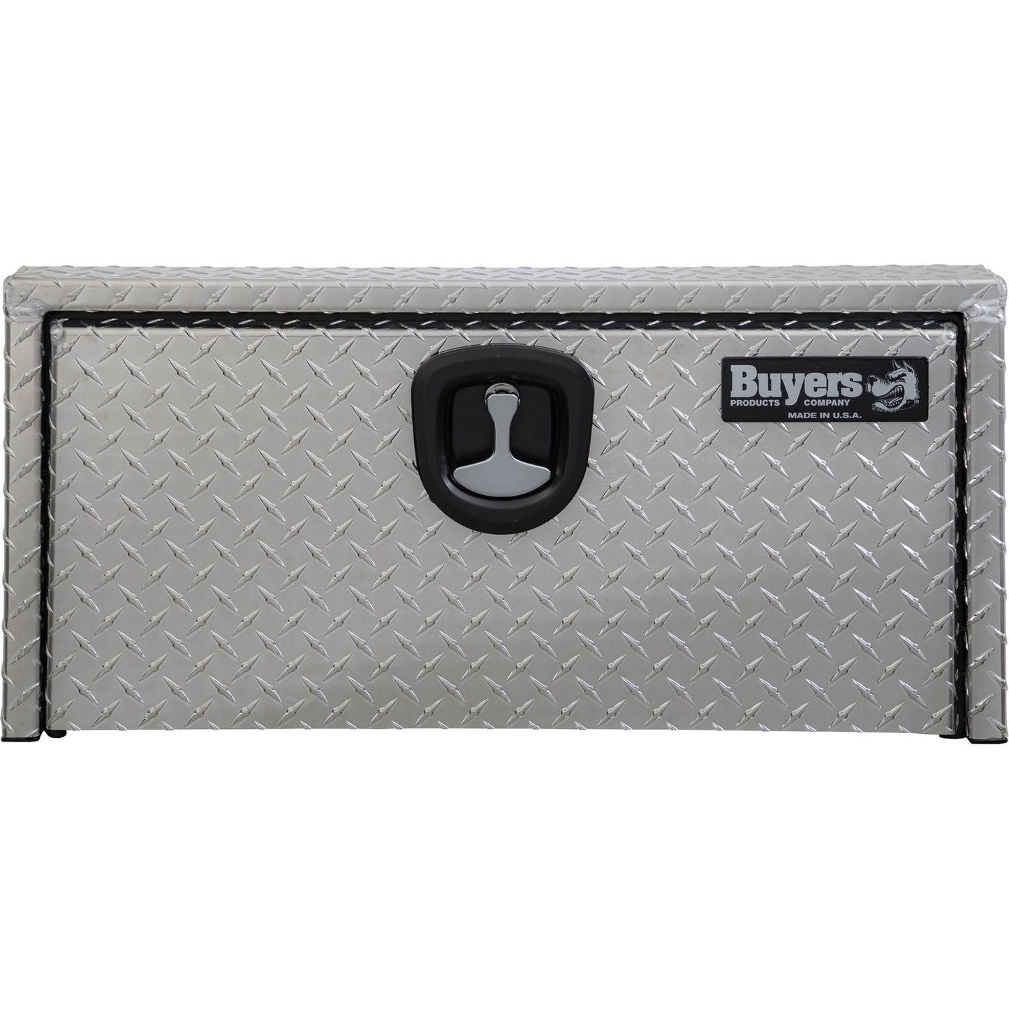 Buyers Products 30-in x 14-in x 12-in Diamond Tread Aluminum Underbody Truck Tool Box 1705169