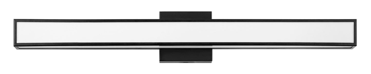 Hinkley Alto 30-in 4 -Light Matte Black Integrated LED Modern/contemporary Vanity light 5663016