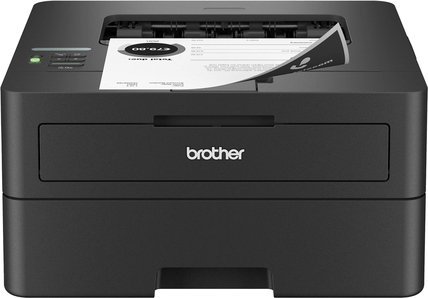 Brother - HL-L2460DW Wireless Black-and-White Refresh Subscription Eligible Laser Printer - Gray