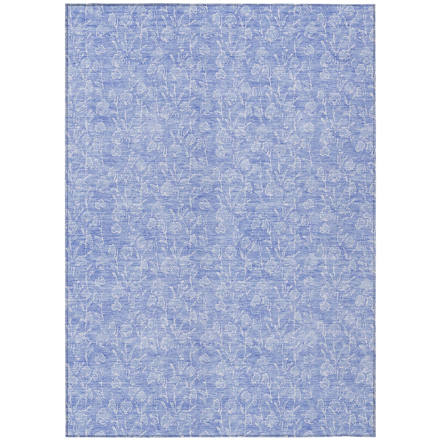 Addison Rugs Chantille ACN691DN 8 x 10 (ft) Denim Rectangular Indoor/Outdoor Geometric Machine washable Area rug