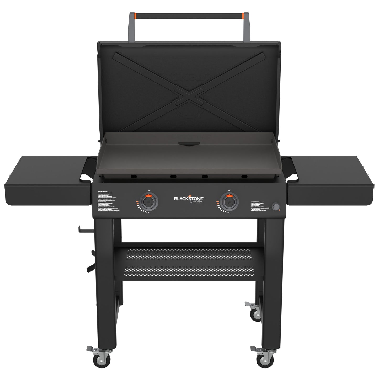 Blackstone 30-in Culinary Omnivore Griddle with Hood 2-Burner Liquid Propane Flat Top Grill 2163