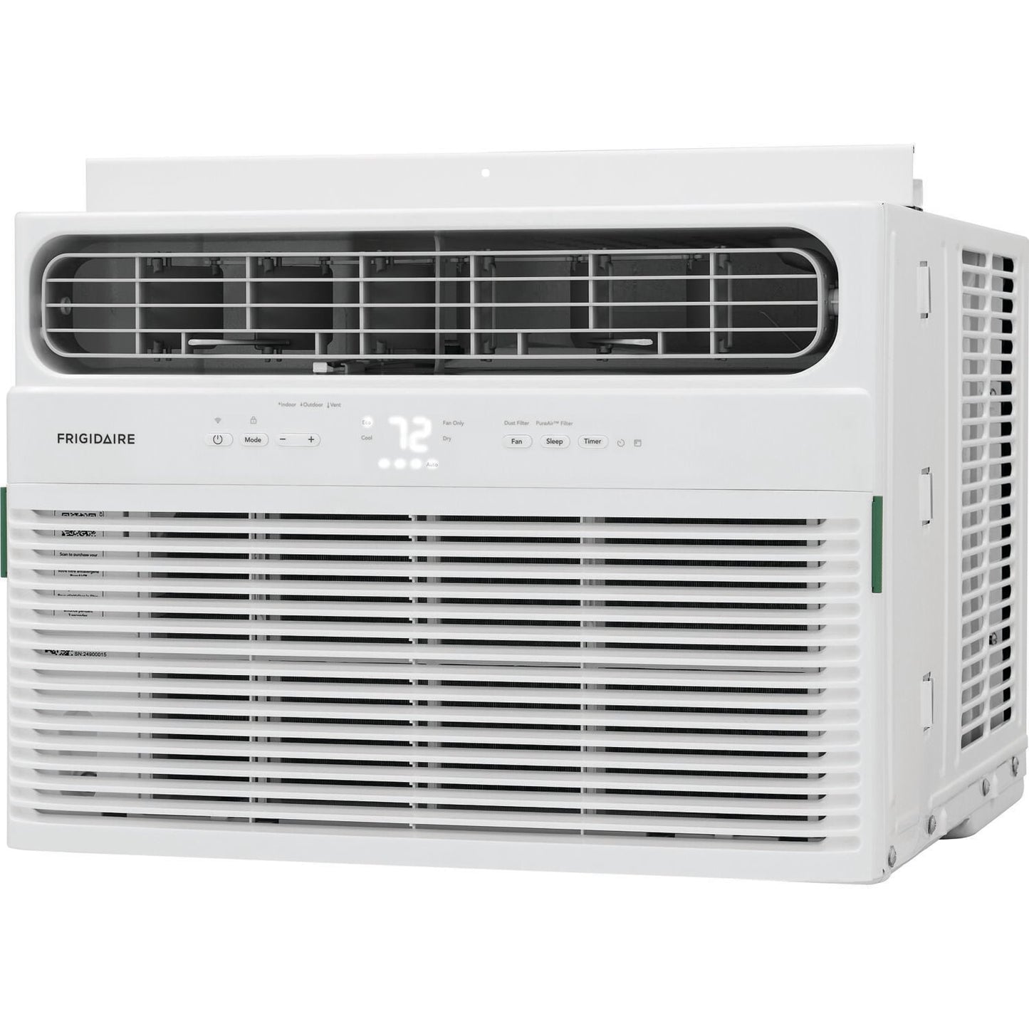 Frigidaire 550-sq ft Window Air Conditioner with Remote (115-Volt, 12000-BTU) Wi-Fi enabled FHWW124WD1