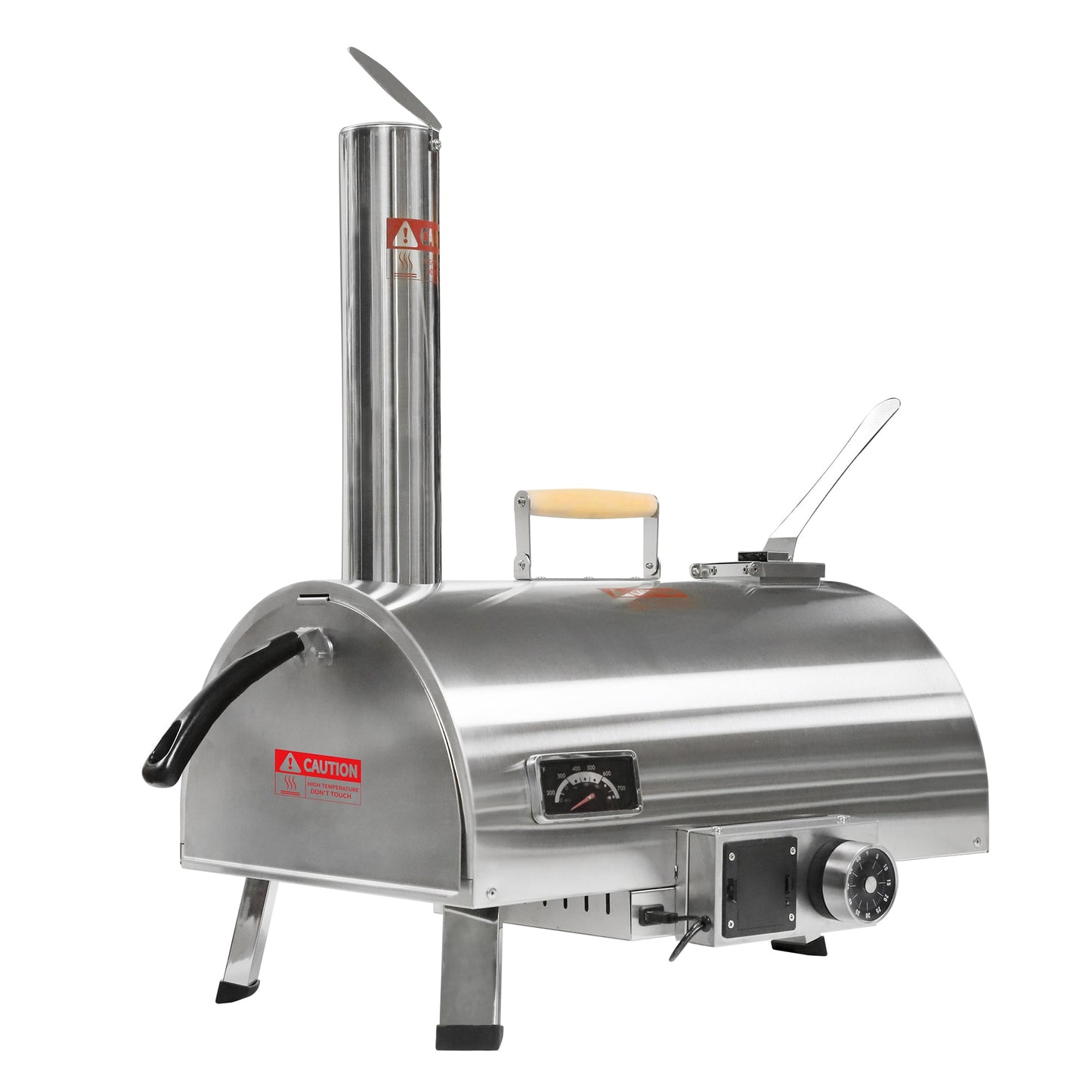 Xspracer PO Stainless Steel Hearth Wood Pellet Outdoor Pizza Oven ML-PO335