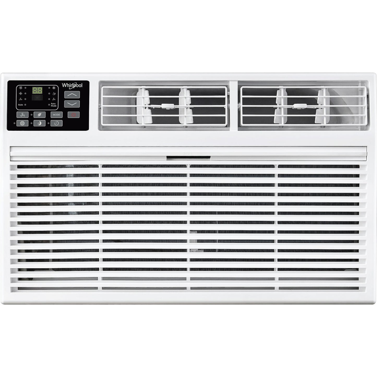 Whirlpool 12000-BTU 550-sq ft 230-Volt White Through-the-wall Air Conditioner with Remote WHAT122-2BW