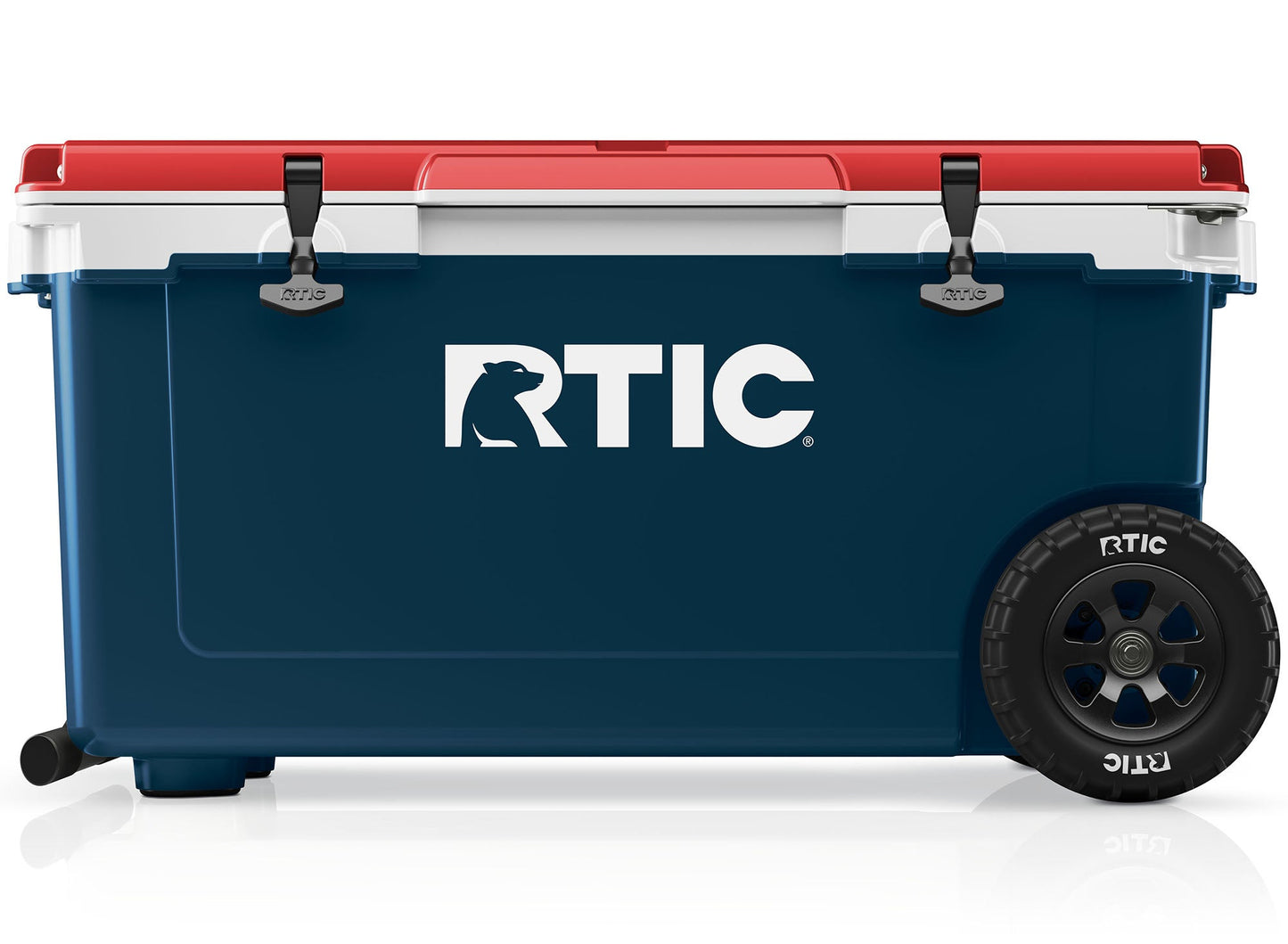 RTIC Outdoors Ultra Light Patriot 72-Quart Wheeled Insulated Chest Cooler 20378