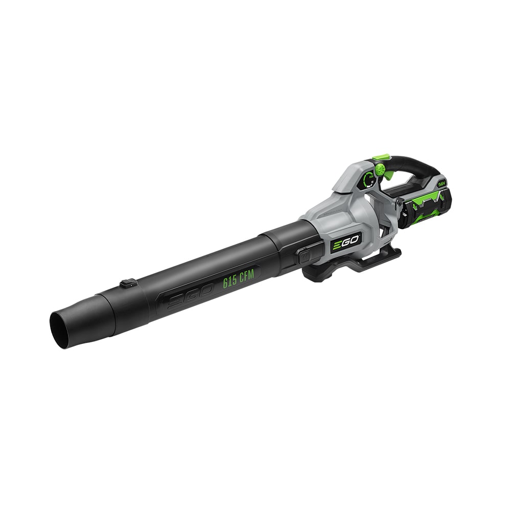 EGO POWER+ 56-volt 615-CFM 170-MPH Battery Handheld Leaf Blower 2.5 Ah (Battery and Charger Included) LB6151