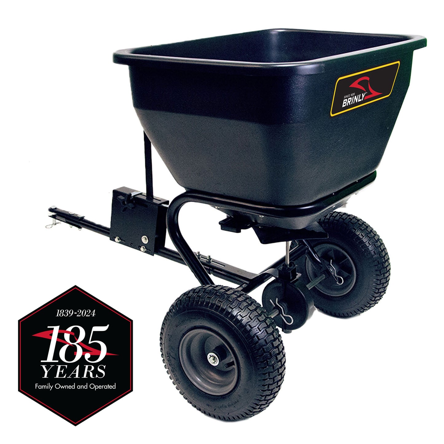 Brinly 175-lb Capacity Broadcast Tow-Behind Spreader BS36BH-A