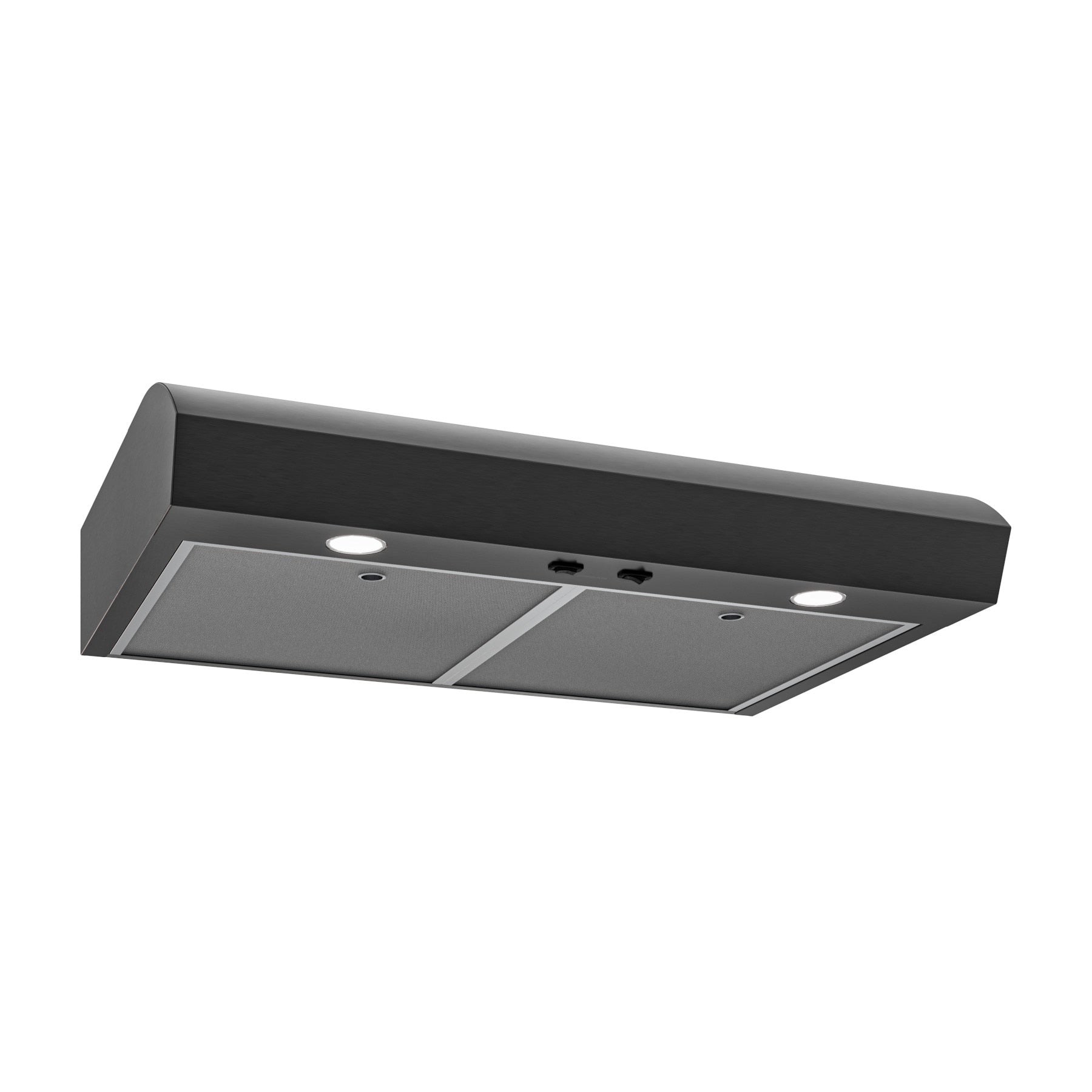 Broan 30 inch Convertible 350-CFM BlackStainless Under Cabinet Range Hood