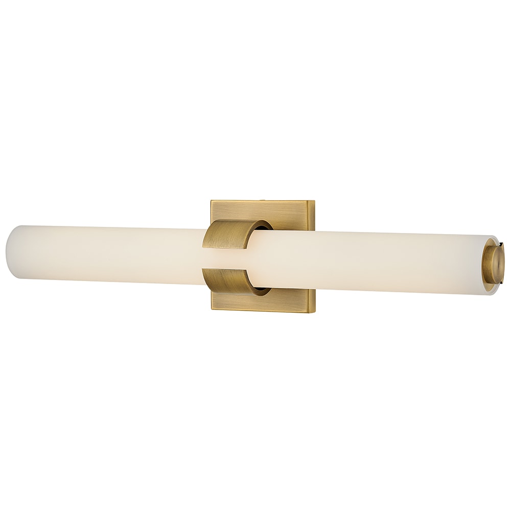 Hinkley Aiden 22.75-in 2 -Light Brushed Brass Integrated LED Modern/contemporary Vanity light bar 6588817