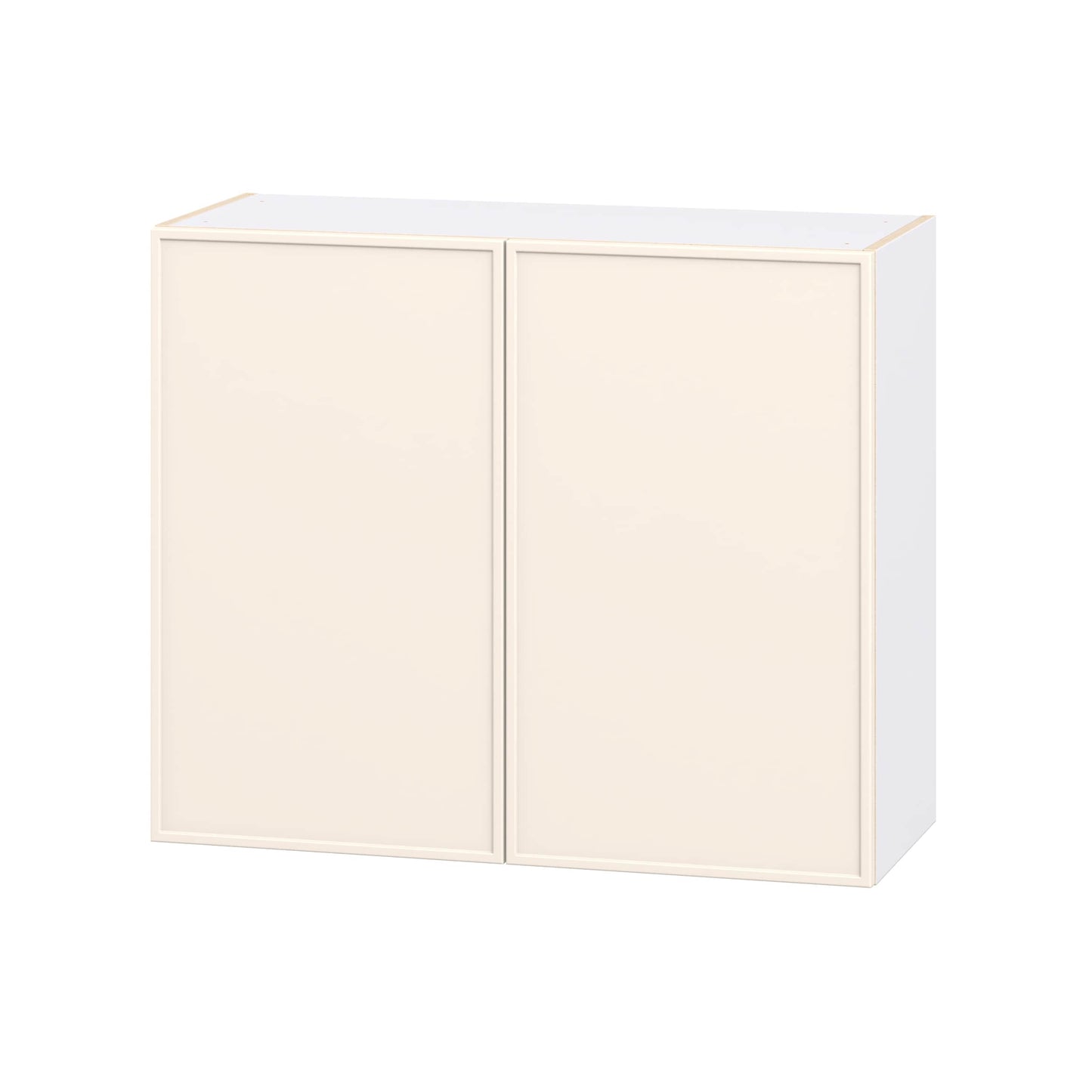 Hugo&Borg Chapel Hill 36-in W x 30-in H x 14.91-in D Washed Linen Wall Fully assembled Cabinet Flat Panel