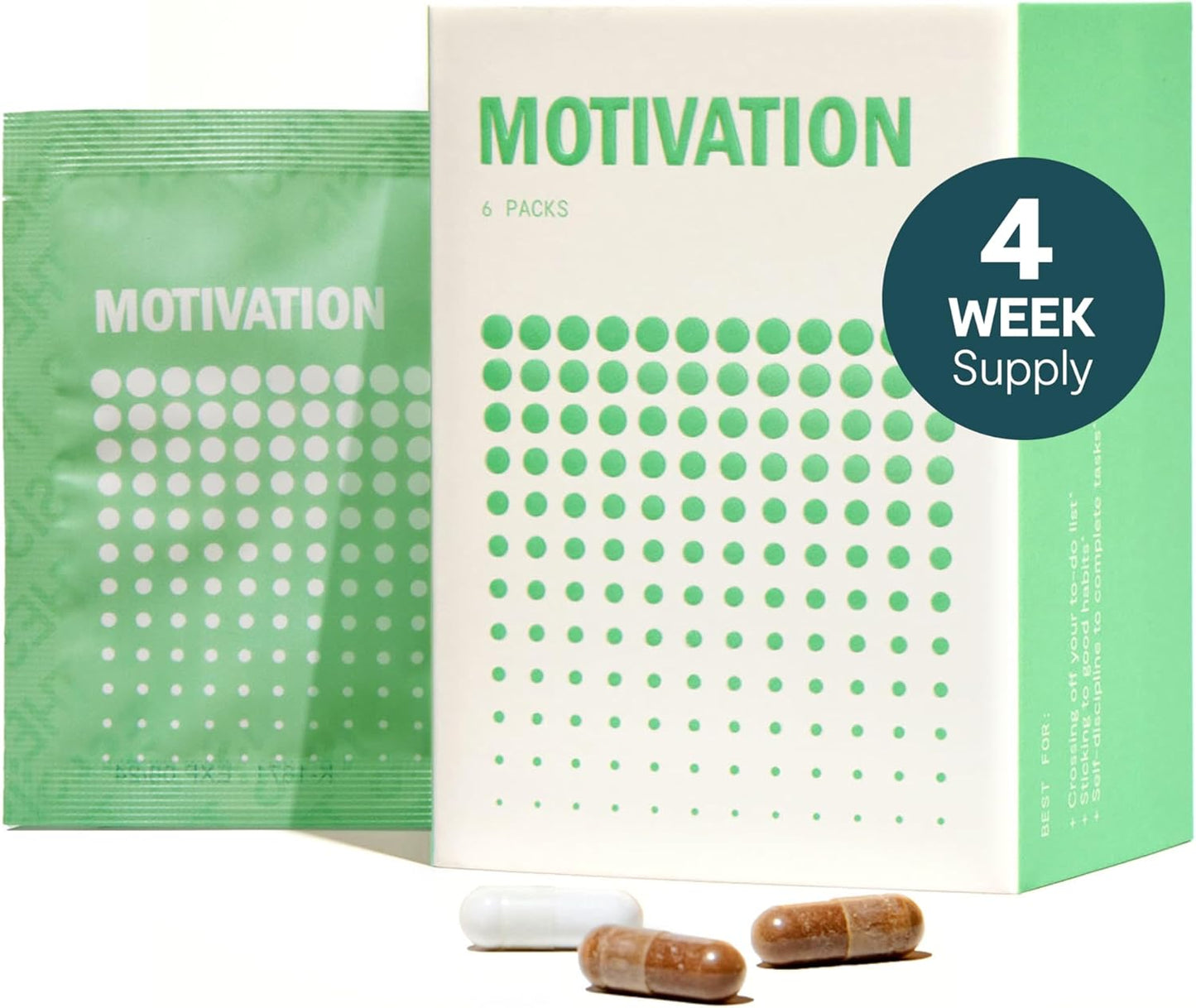 Thesis Motivation - Nootropic Brain Support Supplement - Promotes Healthy Brain Energy, Focus & Beat Procrastination - Artichoke Extract, Dynamine, L-Phenylalanine & L-Theanine - 24 Servings
