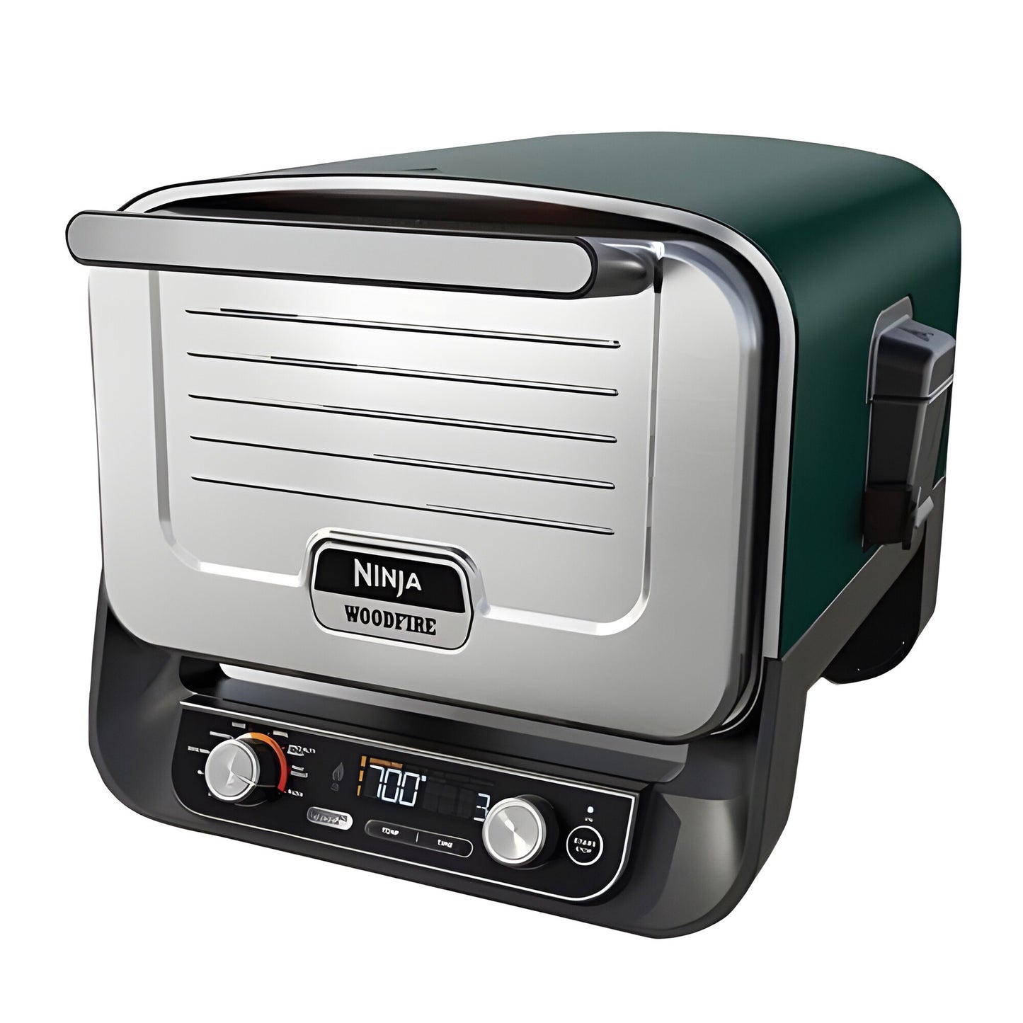 Ninja Woodfire 8-in-1 Outdoor Smoker Pizza Oven with 5 Pizza Settings Green
