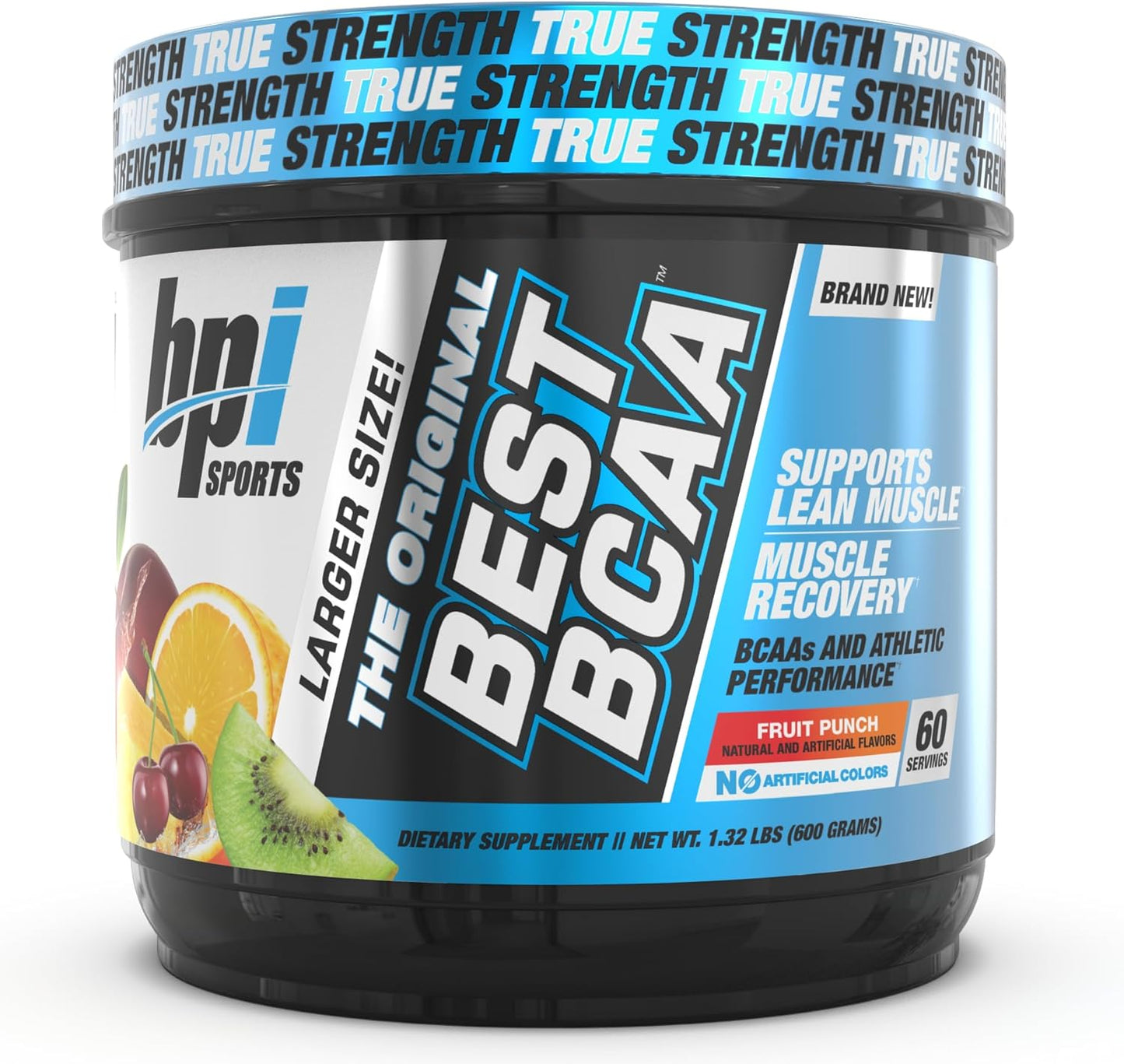 BPI Sports Best BCAA - BCAA Powder - Branched Chain Amino Acids - Muscle Recovery - Muscle Protein Synthesis - Lean Muscle - Improved Performance \u2013 Hydration \u2013 Fruit Punch - 60 Servings - 1.32 Pound