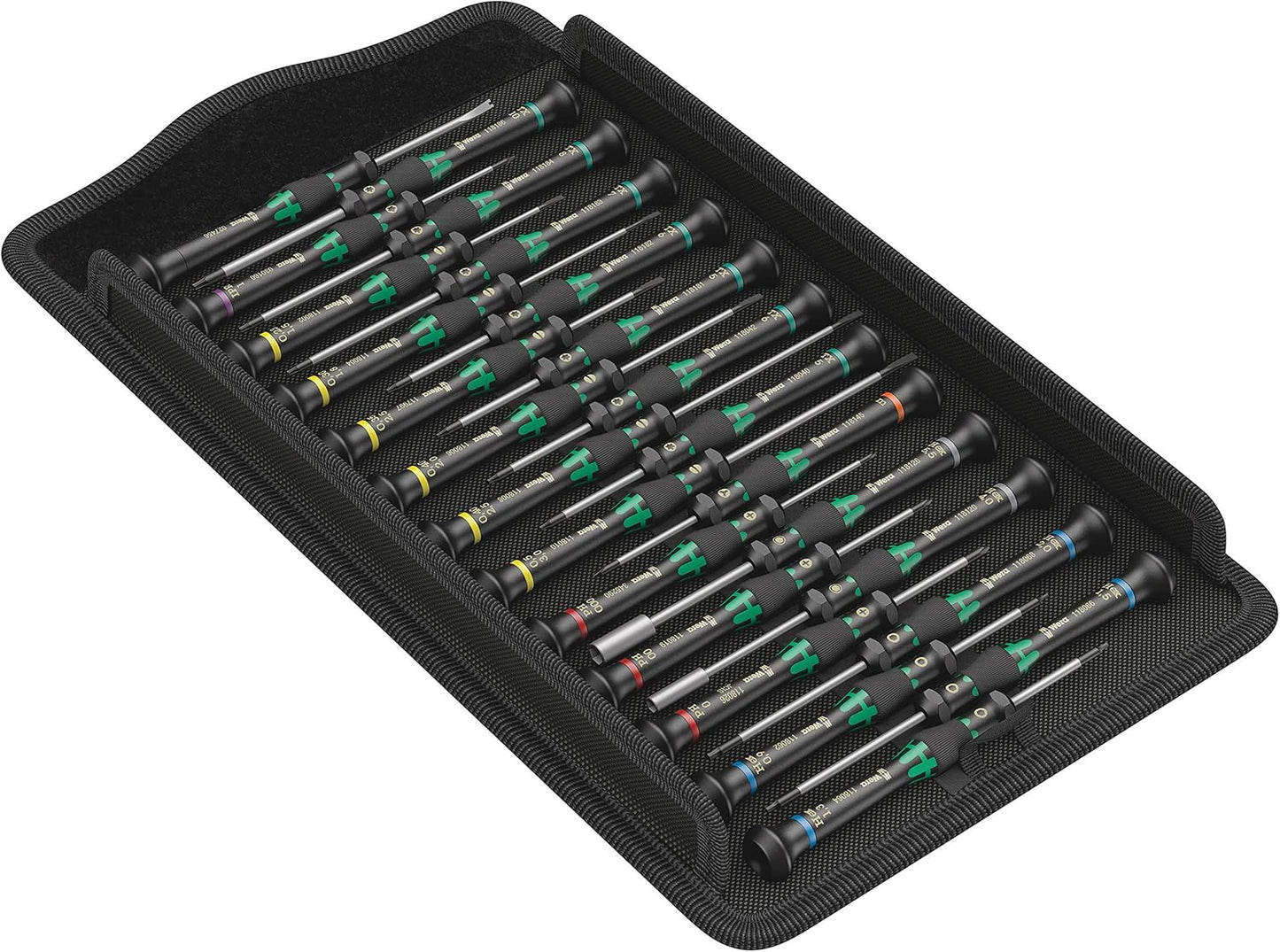 Wera - 5134000001 Kraftform Micro Precision Big Pack 1 Screwdriver Set for Electronic Applications, 25 Pieces