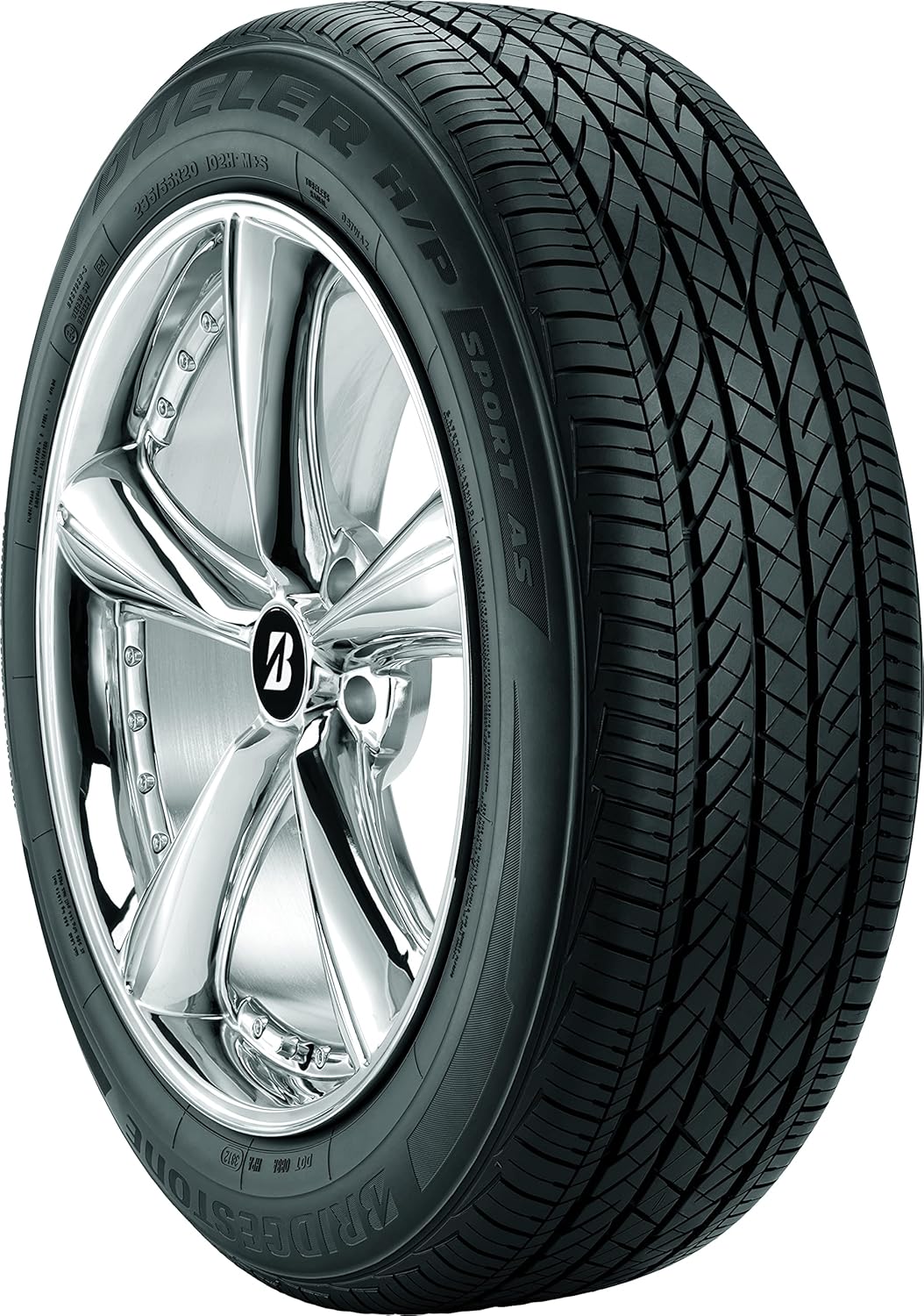 Bridgestone Dueler H/P Sport AS All-Season Performance Tire 225/65R17 102 H