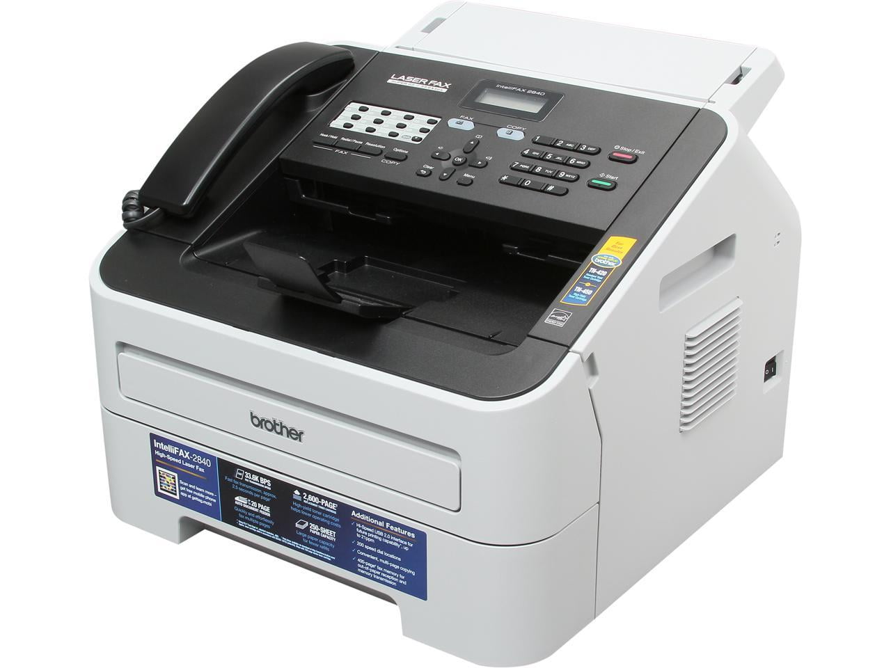 Brother IntelliFAX FAX2840 High-Speed Laser Fax Machine