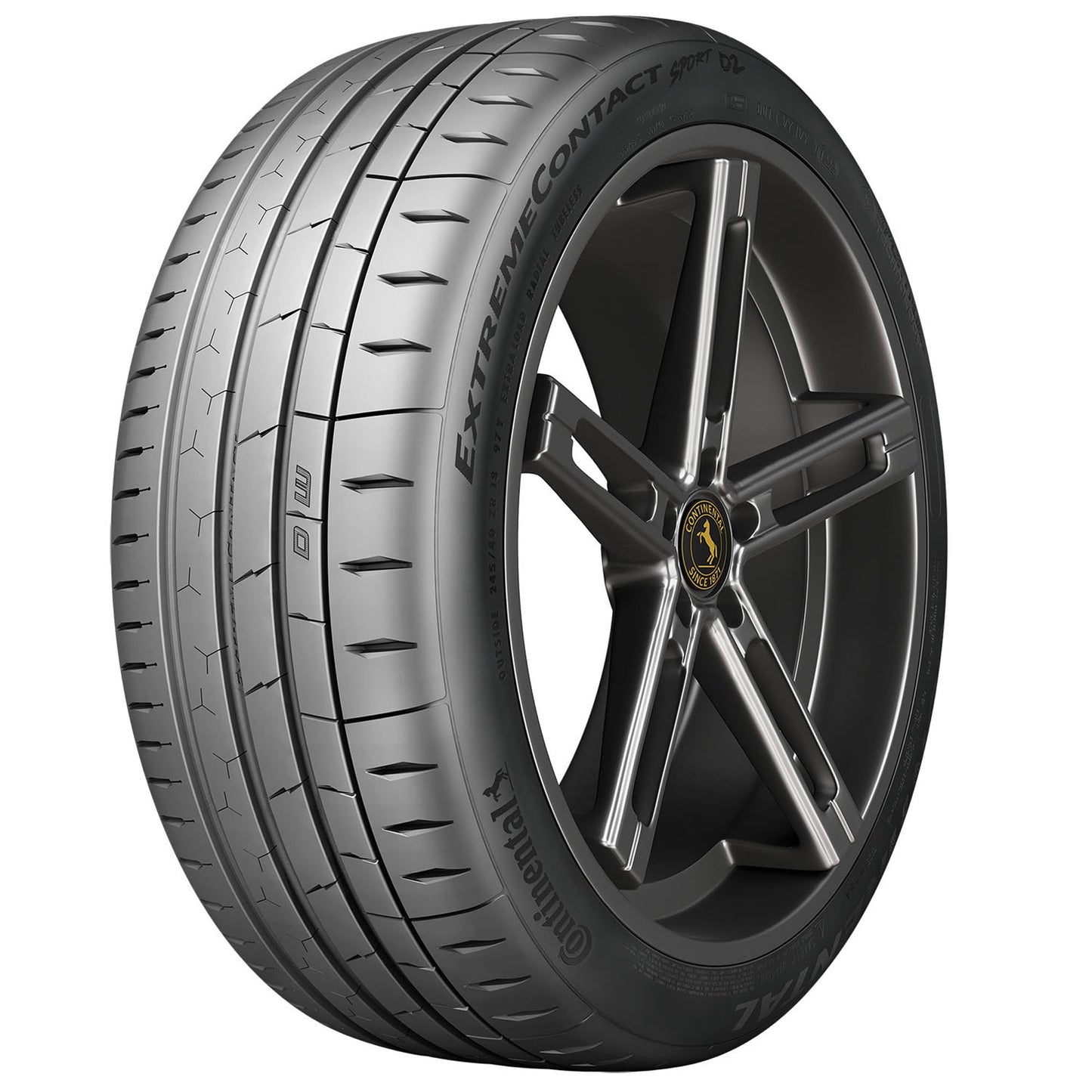 Continental ExtremeContact Sport 02 205/45R17XL 88W BW Ultra High Performance Tire
