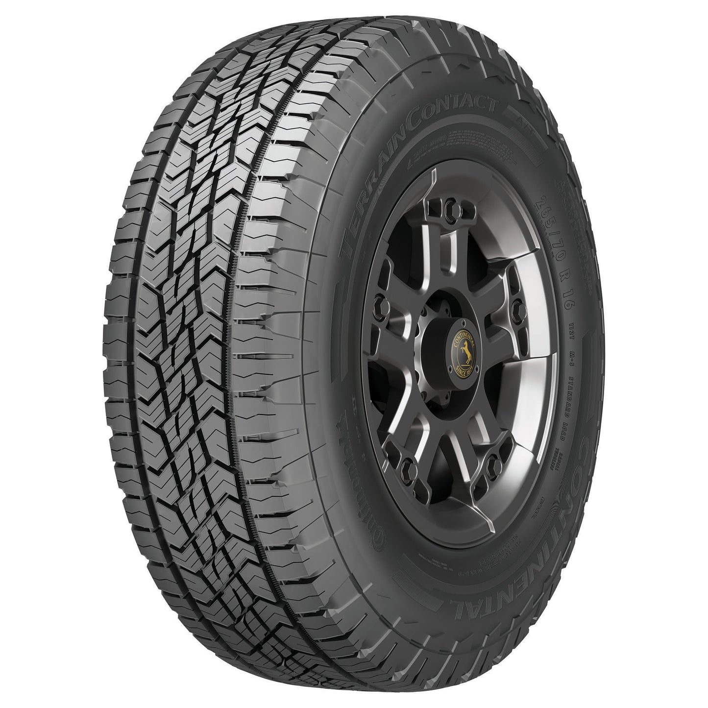 Continental TerrainContact A/T All Terrain 265/60R18 110T Light Truck Tire