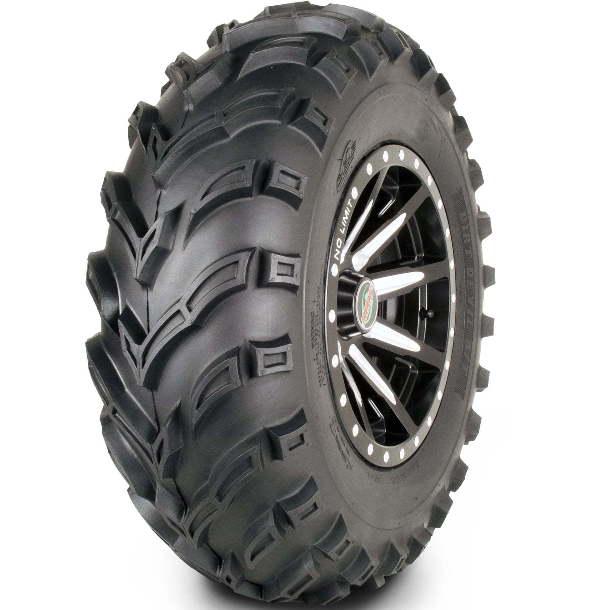 GBC Dirt Devil 25X12.00-10 6-Ply Rated All Terrain ATV Tire