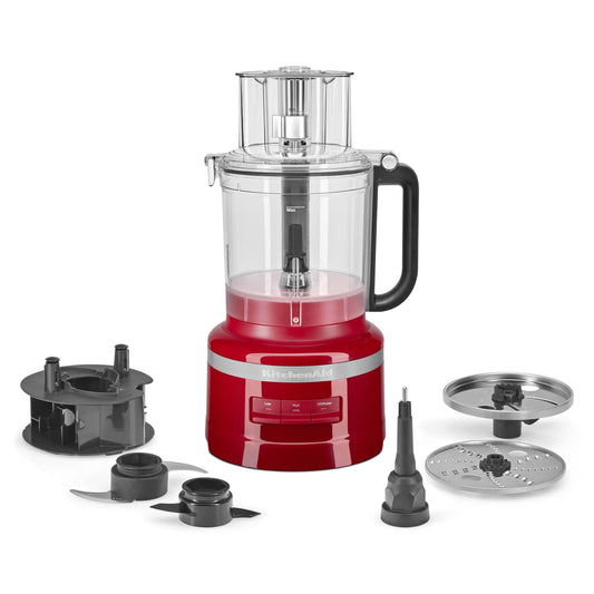 KitchenAid 13-Cup Food Processor, Empire Red, KFP1318