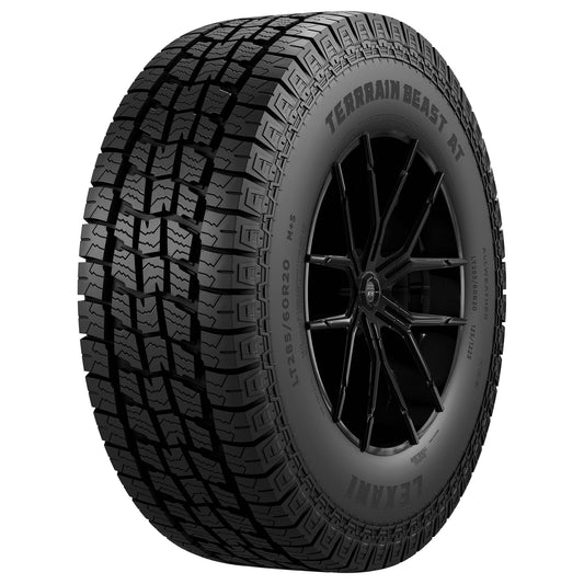 Lexani Terrain Beast At 245/75R16 120/116S Tire Fits: 2015 Toyota Tacoma TRD Pro, 1995-2002 Chevrolet Tahoe LT