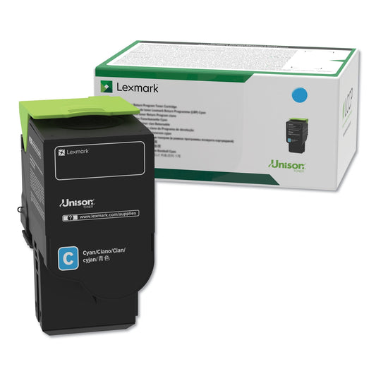 Lexmark Unison Toner Cartridge - Cyan